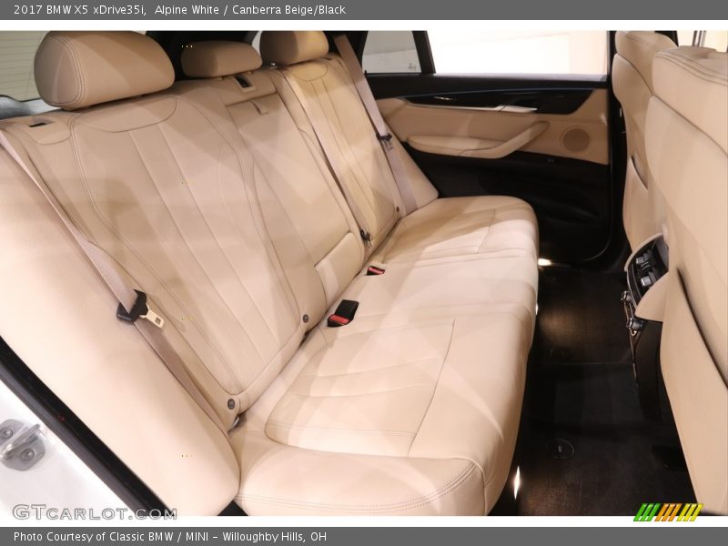 Alpine White / Canberra Beige/Black 2017 BMW X5 xDrive35i