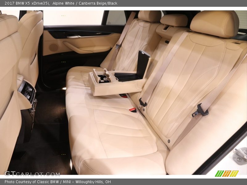 Alpine White / Canberra Beige/Black 2017 BMW X5 xDrive35i