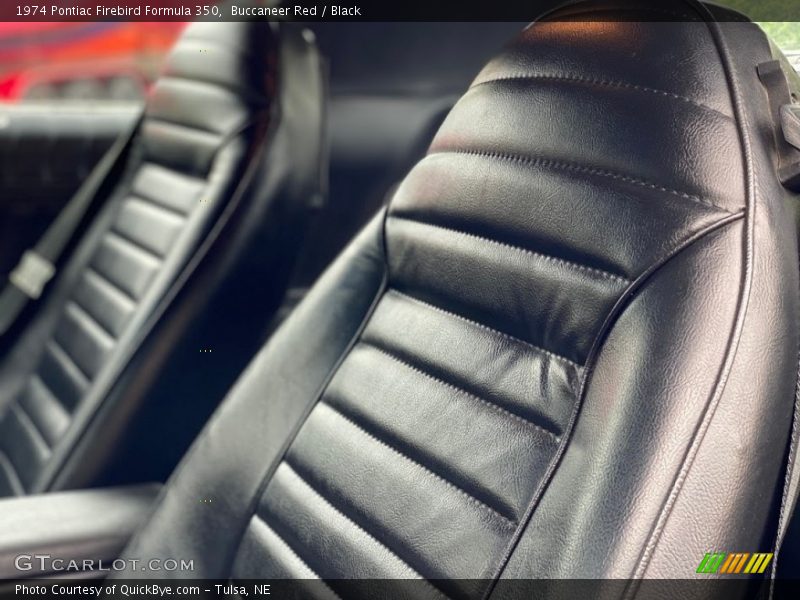 Front Seat of 1974 Firebird Formula 350