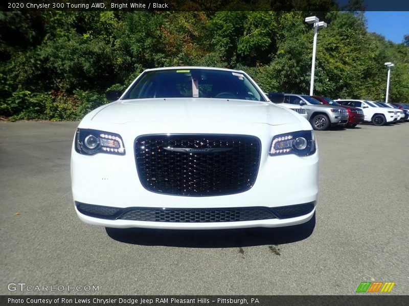 Bright White / Black 2020 Chrysler 300 Touring AWD