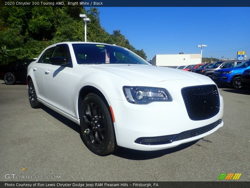 Bright White / Black 2020 Chrysler 300 Touring AWD