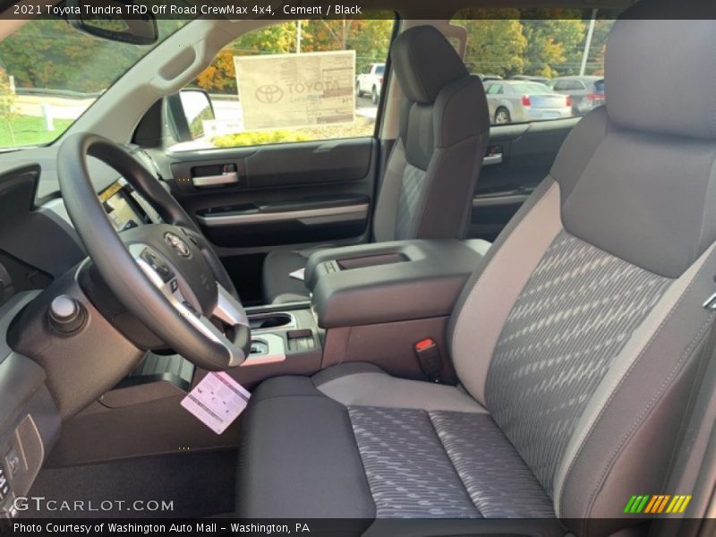 Cement / Black 2021 Toyota Tundra TRD Off Road CrewMax 4x4