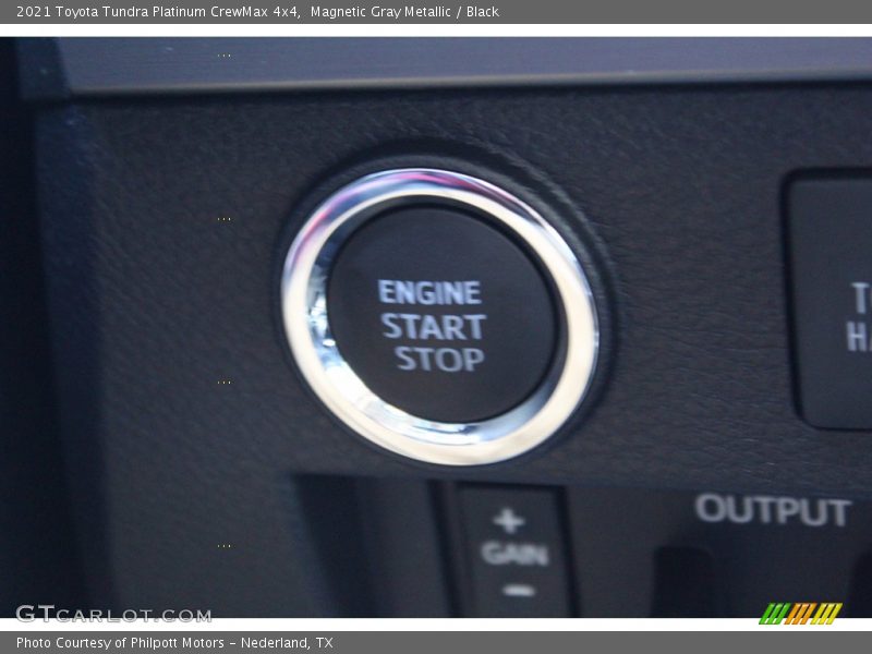 Magnetic Gray Metallic / Black 2021 Toyota Tundra Platinum CrewMax 4x4
