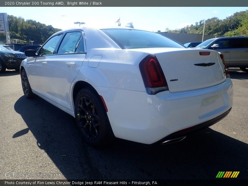 Bright White / Black 2020 Chrysler 300 Touring AWD