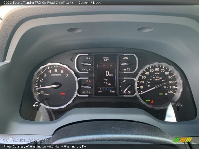 Cement / Black 2021 Toyota Tundra TRD Off Road CrewMax 4x4