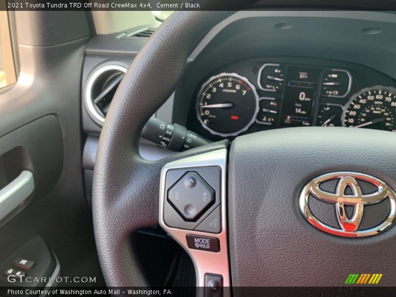 Cement / Black 2021 Toyota Tundra TRD Off Road CrewMax 4x4