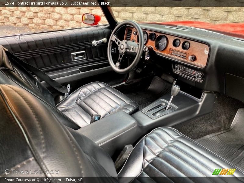 Front Seat of 1974 Firebird Formula 350