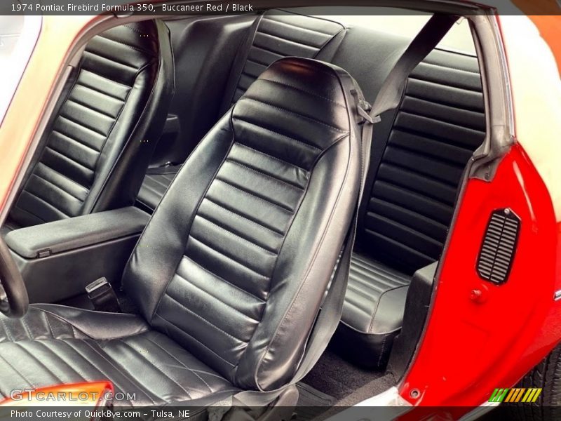 Front Seat of 1974 Firebird Formula 350
