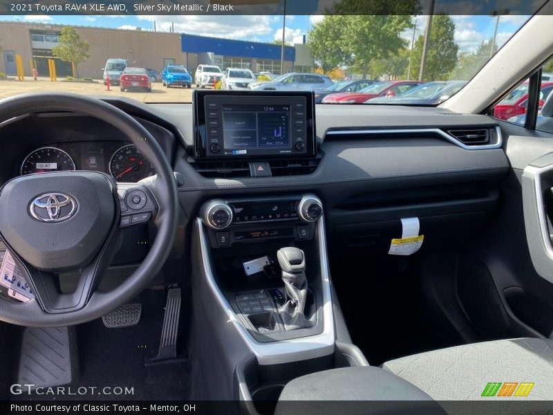 Silver Sky Metallic / Black 2021 Toyota RAV4 XLE AWD