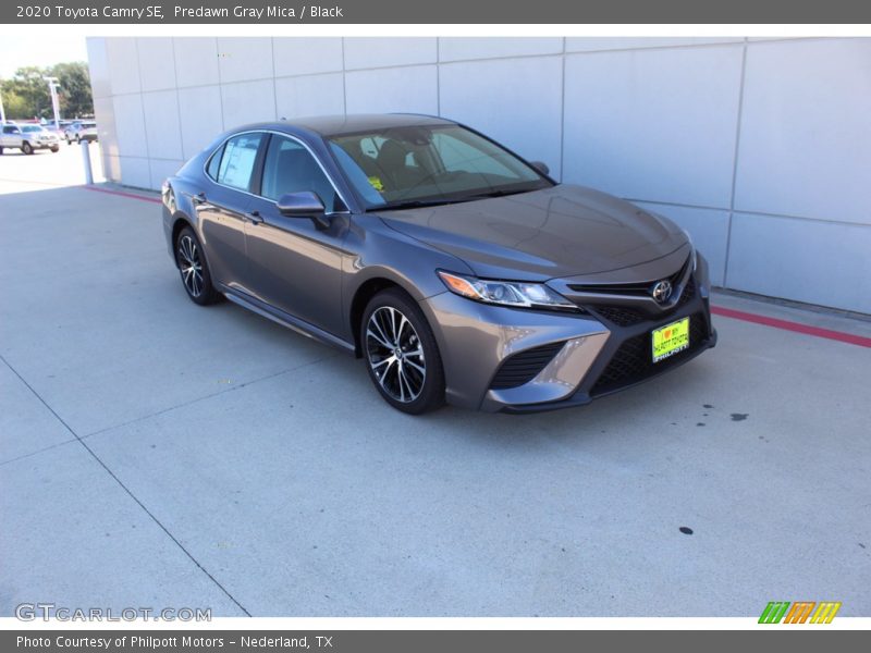 Predawn Gray Mica / Black 2020 Toyota Camry SE