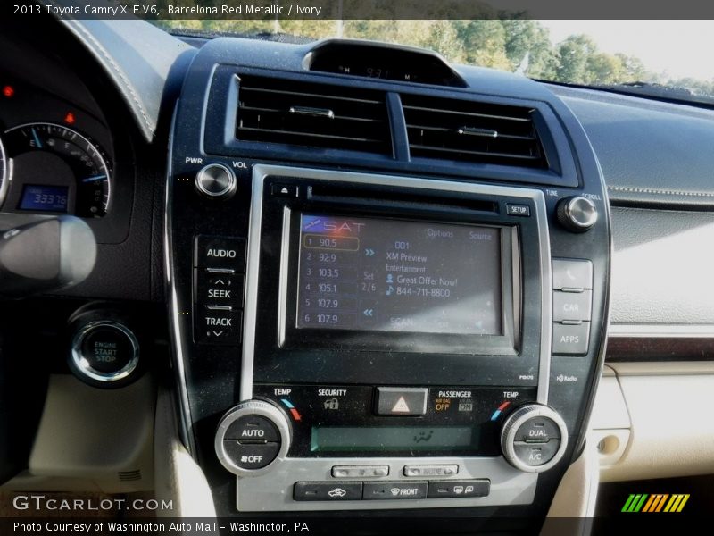 Barcelona Red Metallic / Ivory 2013 Toyota Camry XLE V6