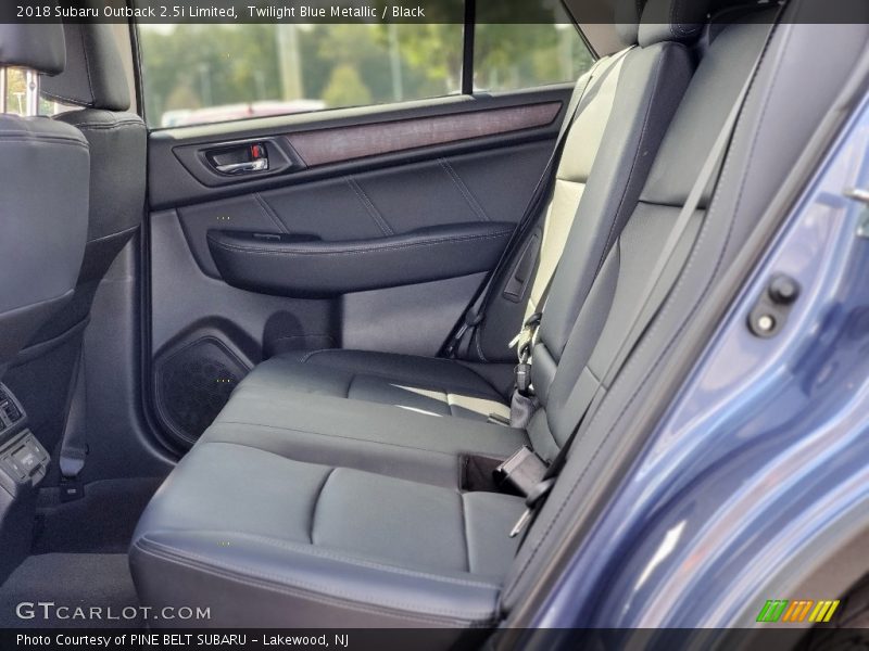 Twilight Blue Metallic / Black 2018 Subaru Outback 2.5i Limited