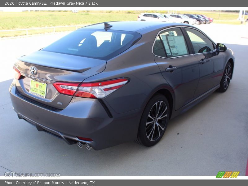 Predawn Gray Mica / Black 2020 Toyota Camry SE