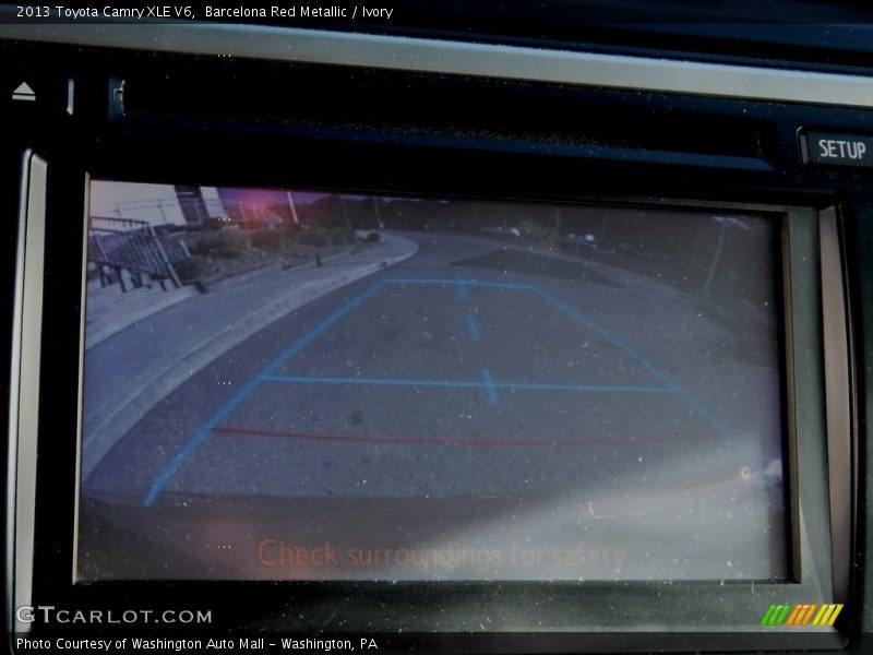 Barcelona Red Metallic / Ivory 2013 Toyota Camry XLE V6