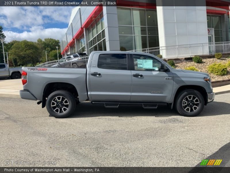 Cement / Black 2021 Toyota Tundra TRD Off Road CrewMax 4x4