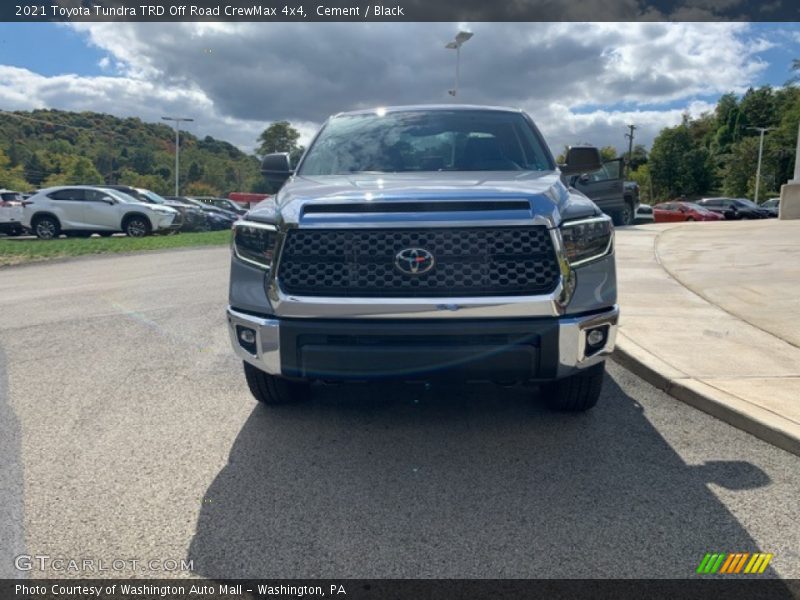 Cement / Black 2021 Toyota Tundra TRD Off Road CrewMax 4x4