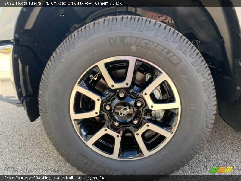 Cement / Black 2021 Toyota Tundra TRD Off Road CrewMax 4x4