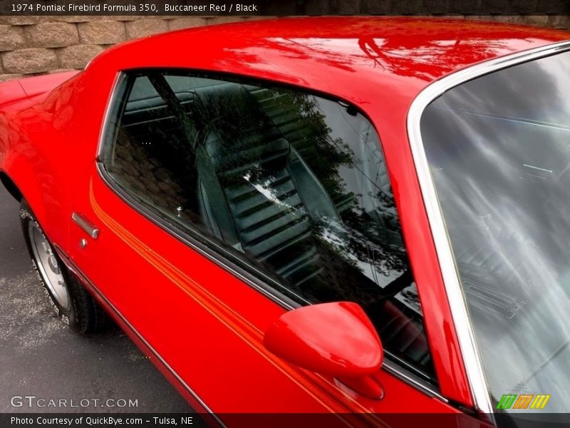 Buccaneer Red / Black 1974 Pontiac Firebird Formula 350