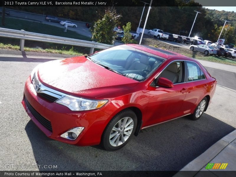 Barcelona Red Metallic / Ivory 2013 Toyota Camry XLE V6