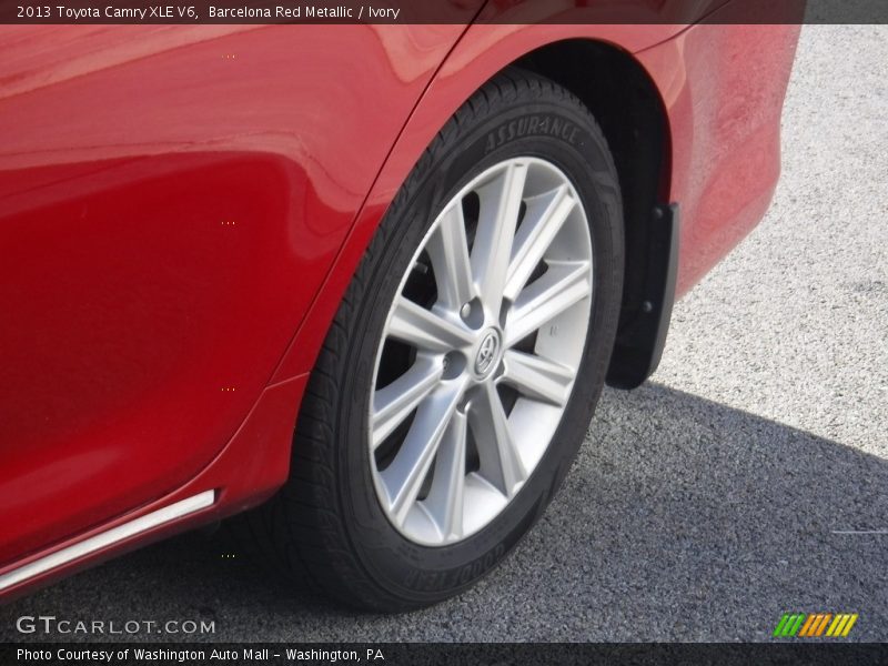 Barcelona Red Metallic / Ivory 2013 Toyota Camry XLE V6