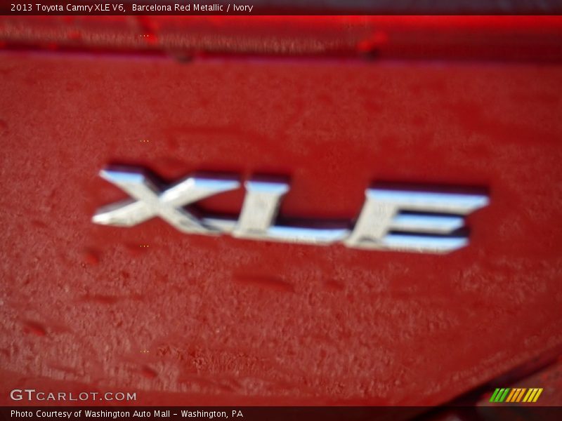 Barcelona Red Metallic / Ivory 2013 Toyota Camry XLE V6