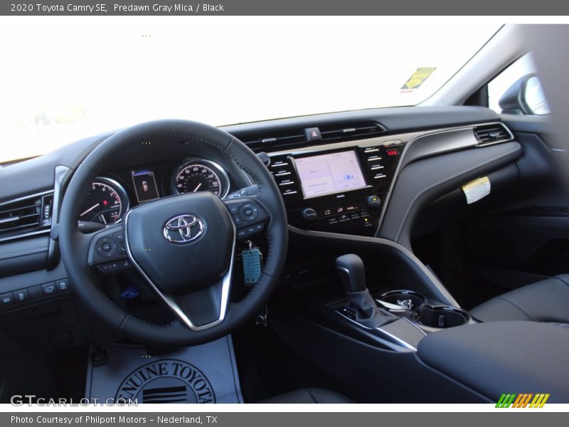 Predawn Gray Mica / Black 2020 Toyota Camry SE