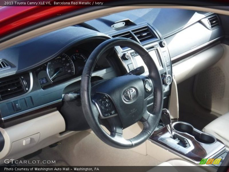 Barcelona Red Metallic / Ivory 2013 Toyota Camry XLE V6