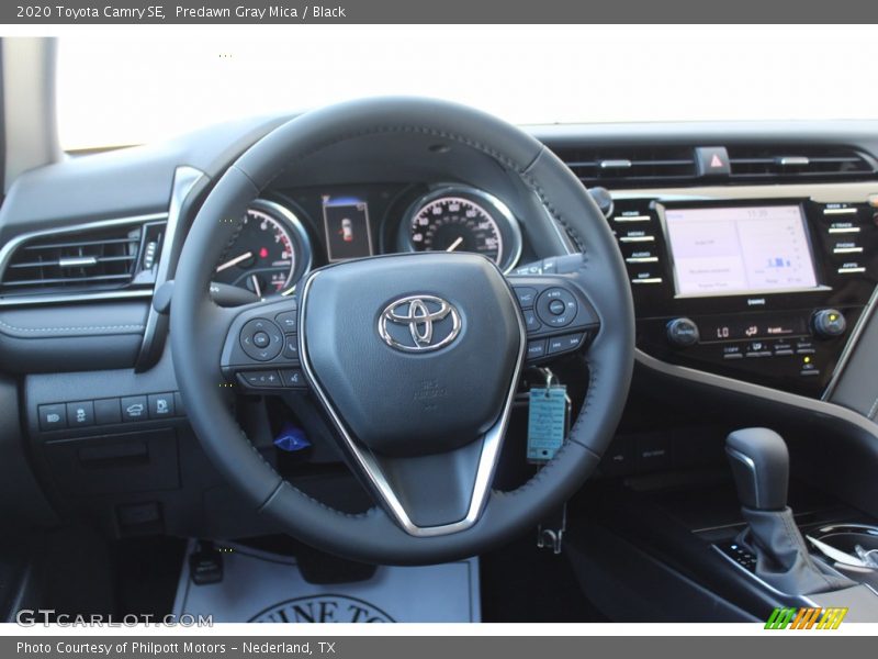 Predawn Gray Mica / Black 2020 Toyota Camry SE