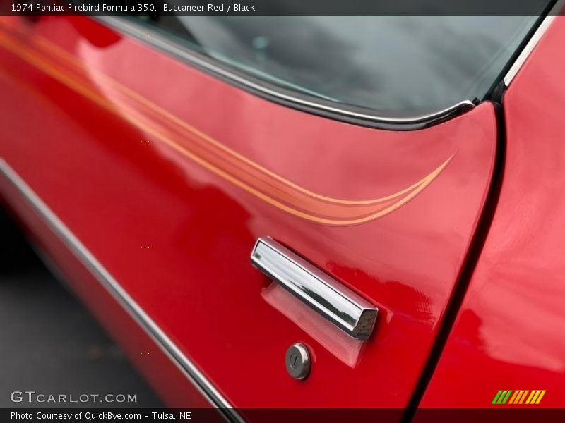 Buccaneer Red / Black 1974 Pontiac Firebird Formula 350