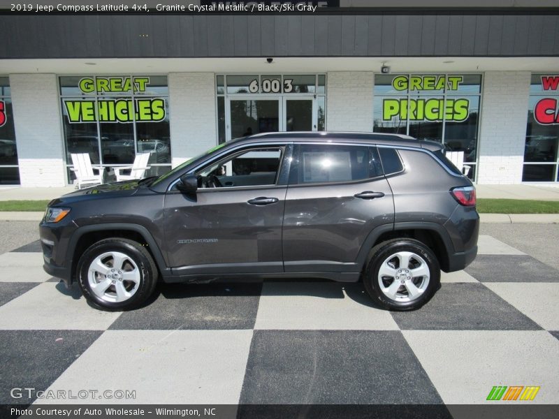 Granite Crystal Metallic / Black/Ski Gray 2019 Jeep Compass Latitude 4x4
