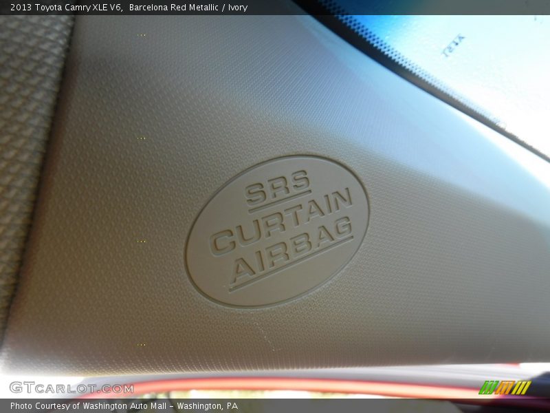 Barcelona Red Metallic / Ivory 2013 Toyota Camry XLE V6