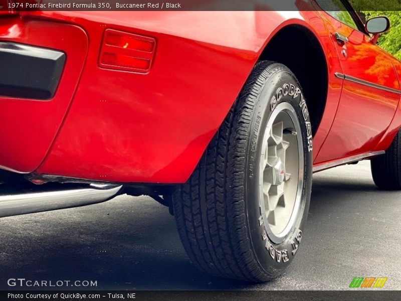 Buccaneer Red / Black 1974 Pontiac Firebird Formula 350