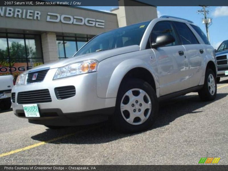 Silver Nickel Metallic / Gray 2007 Saturn VUE