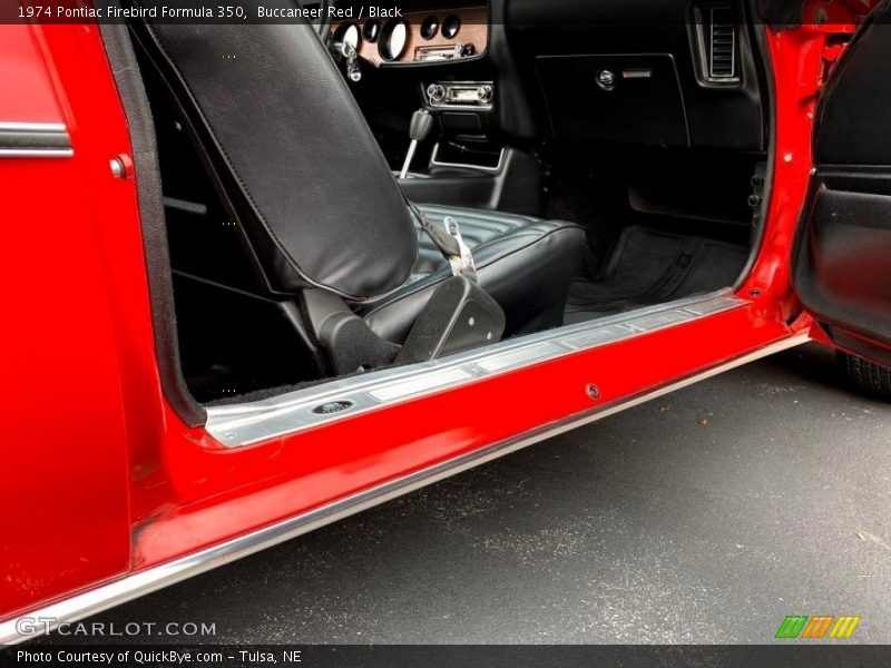Buccaneer Red / Black 1974 Pontiac Firebird Formula 350