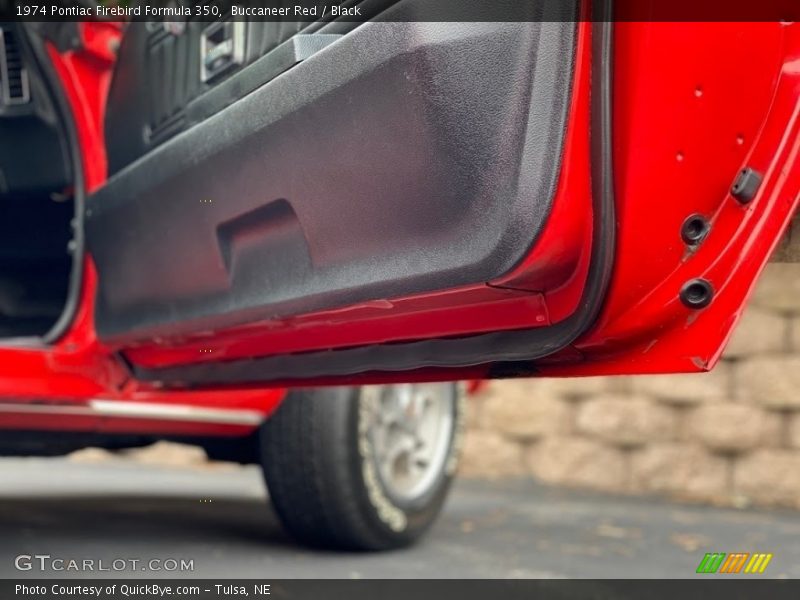 Buccaneer Red / Black 1974 Pontiac Firebird Formula 350