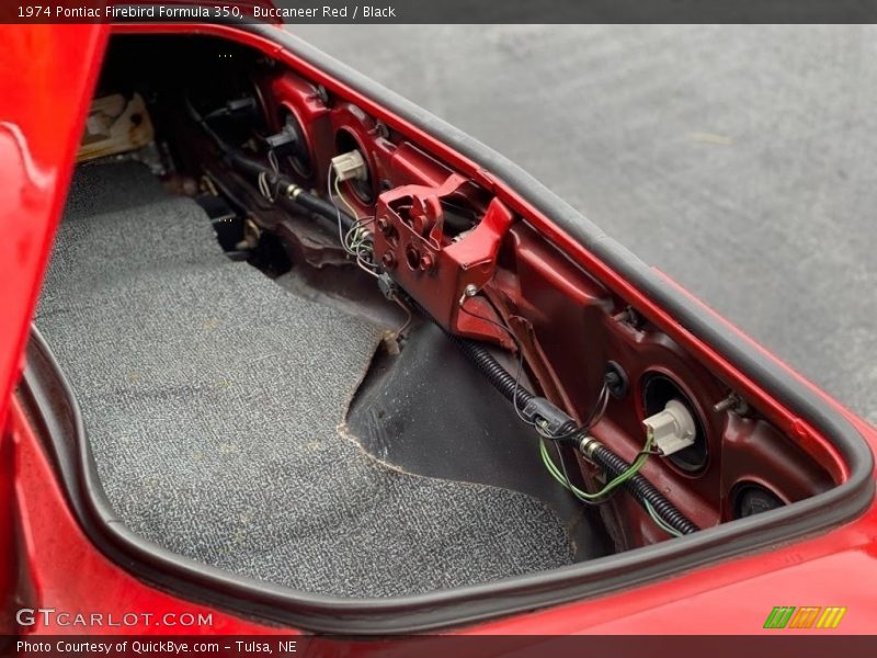  1974 Firebird Formula 350 Trunk