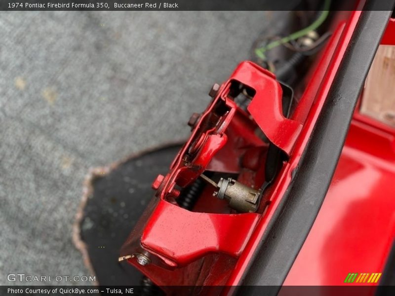 Buccaneer Red / Black 1974 Pontiac Firebird Formula 350