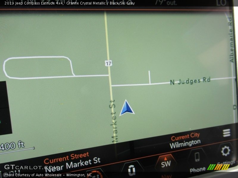 Granite Crystal Metallic / Black/Ski Gray 2019 Jeep Compass Latitude 4x4