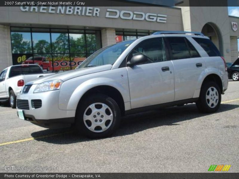 Silver Nickel Metallic / Gray 2007 Saturn VUE