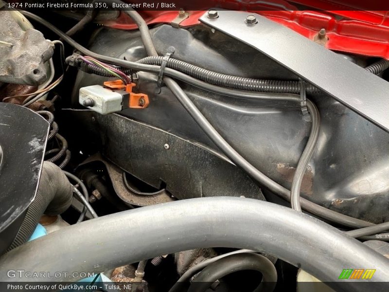 Buccaneer Red / Black 1974 Pontiac Firebird Formula 350