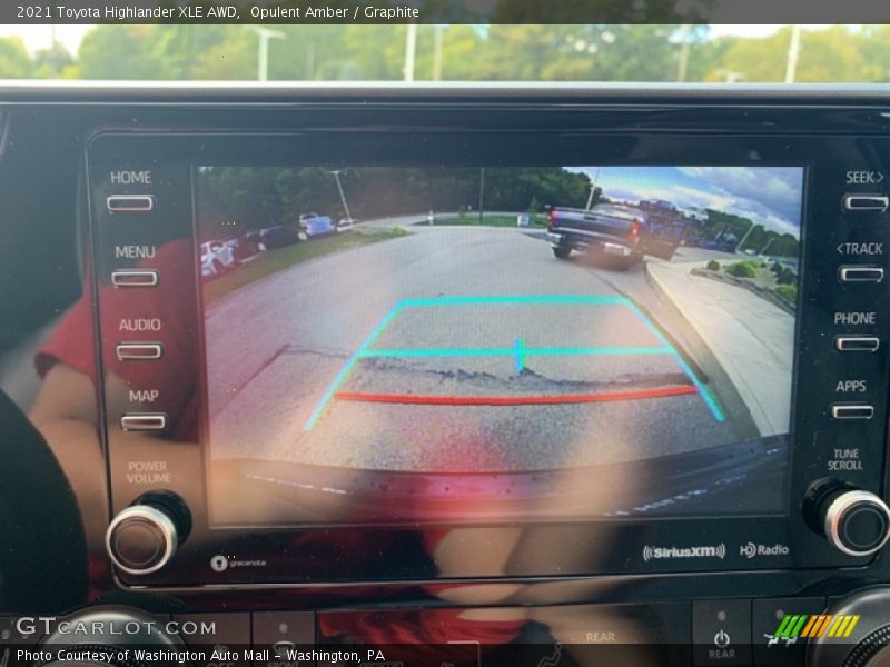 Opulent Amber / Graphite 2021 Toyota Highlander XLE AWD