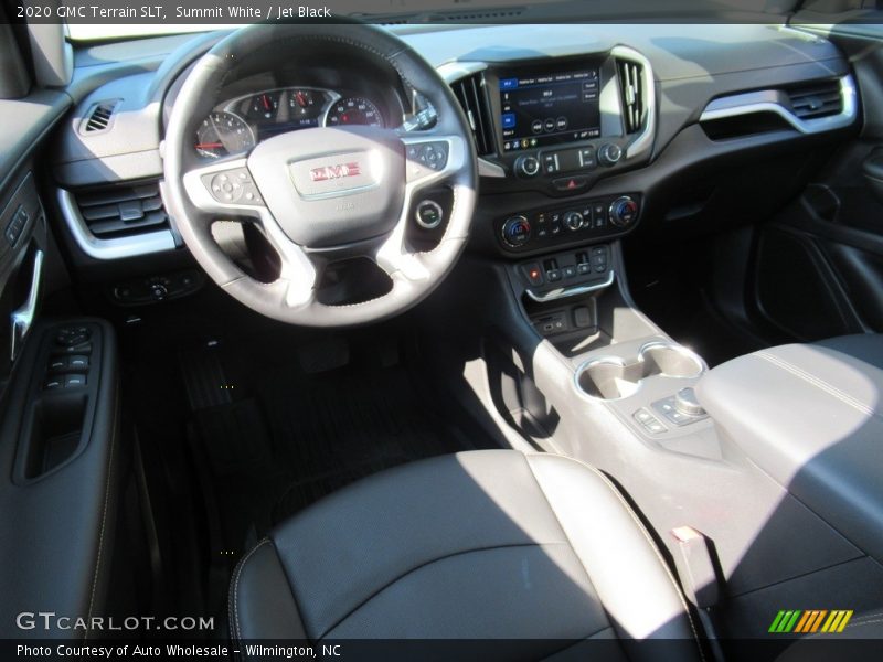 Summit White / Jet Black 2020 GMC Terrain SLT