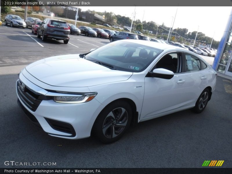 White Orchid Pearl / Black 2019 Honda Insight EX