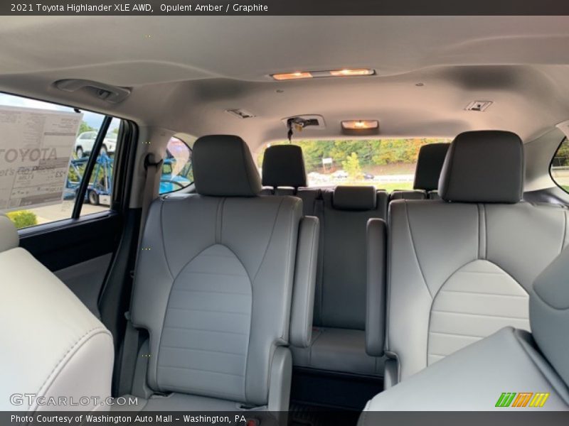 Opulent Amber / Graphite 2021 Toyota Highlander XLE AWD
