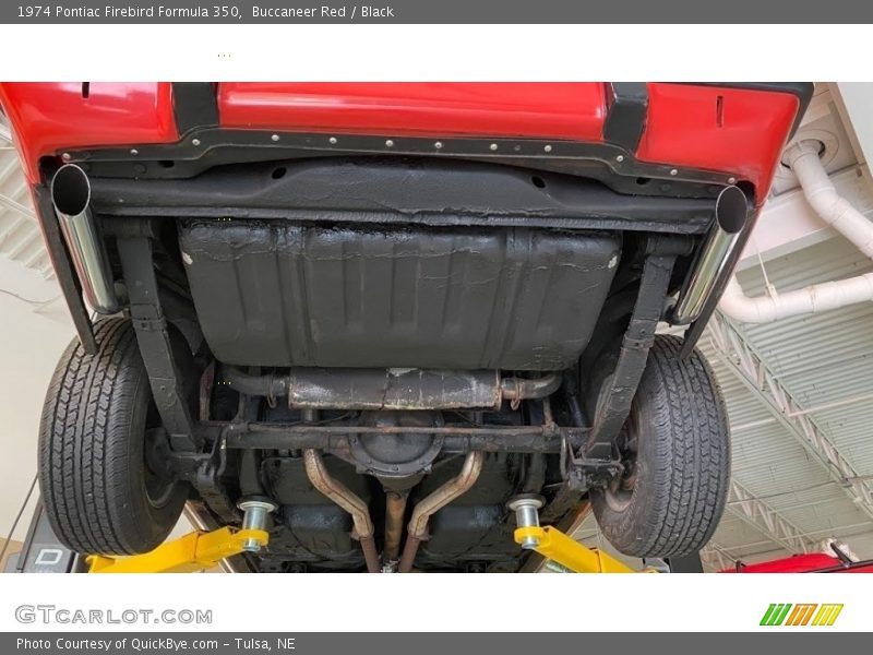 Buccaneer Red / Black 1974 Pontiac Firebird Formula 350