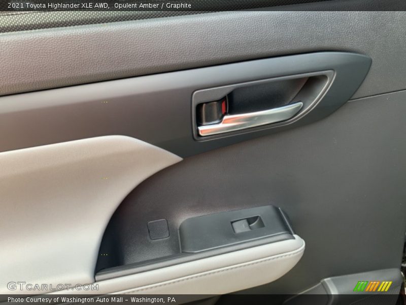 Opulent Amber / Graphite 2021 Toyota Highlander XLE AWD