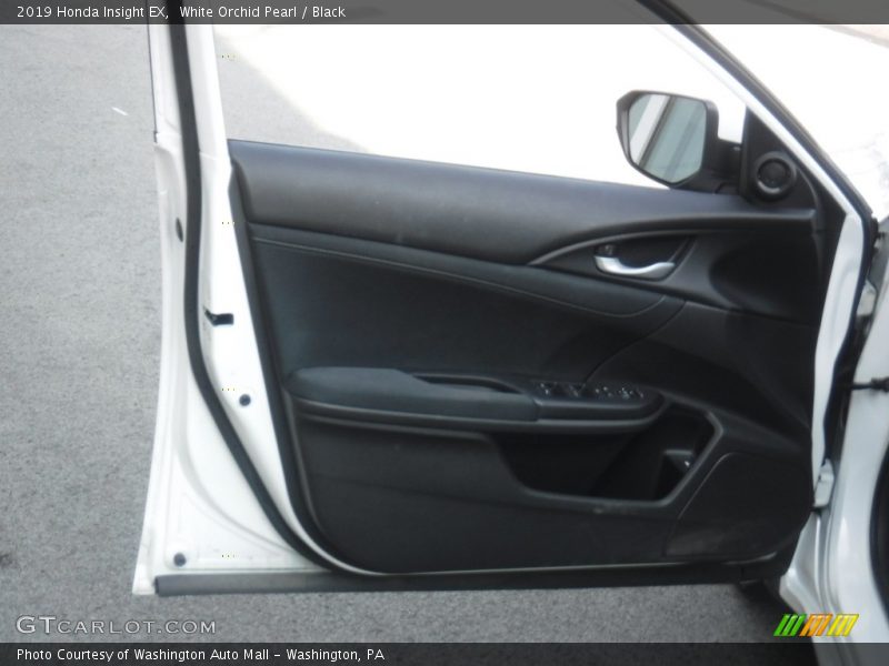 White Orchid Pearl / Black 2019 Honda Insight EX