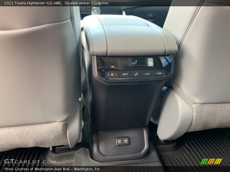 Opulent Amber / Graphite 2021 Toyota Highlander XLE AWD