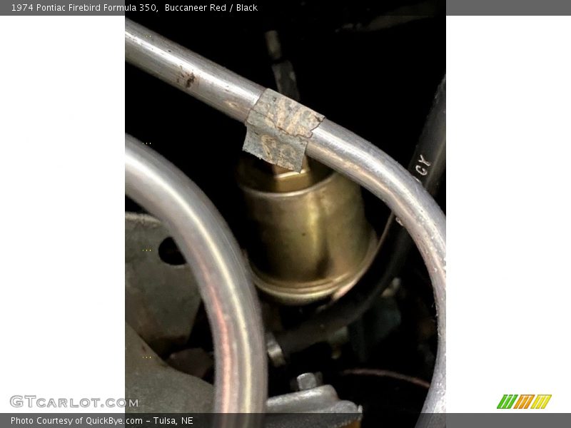 Buccaneer Red / Black 1974 Pontiac Firebird Formula 350