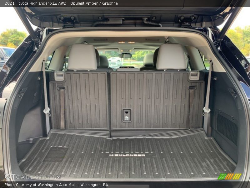 Opulent Amber / Graphite 2021 Toyota Highlander XLE AWD